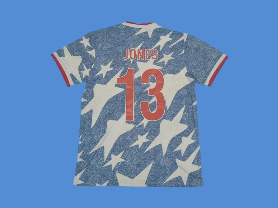 1994 ETATS-UNIS Exterieur Maillot Jones #13 Coupe du Monde