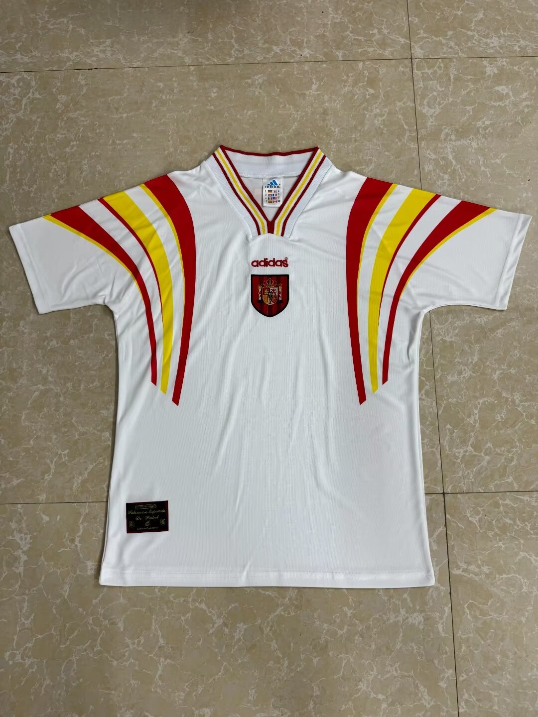 1996 Espagne Exterieur Maillot