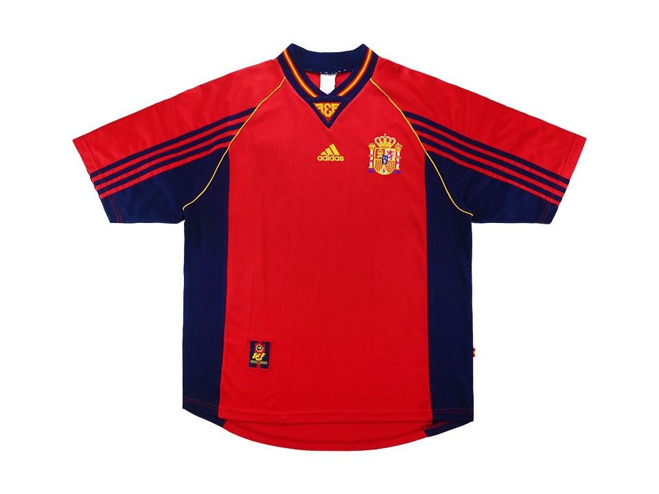 1998 Espagne Domicile Chemise  Coupe du Monde