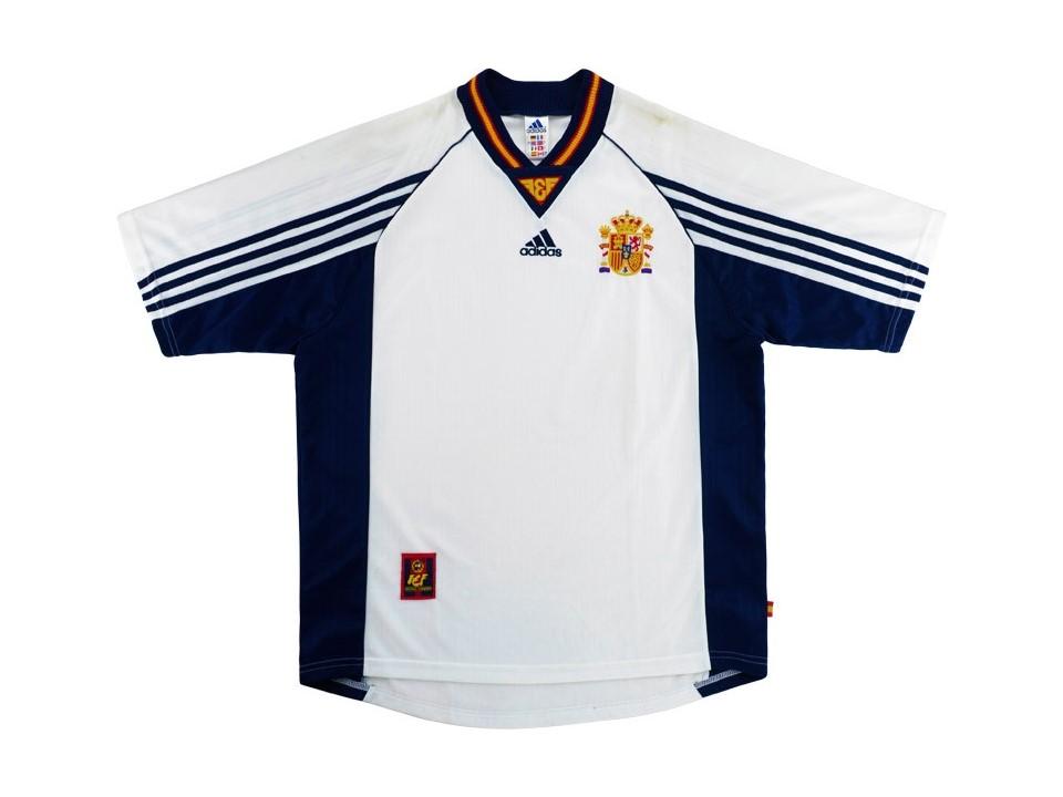 1998 Espagne Exterieur Chemise  Coupe du Monde