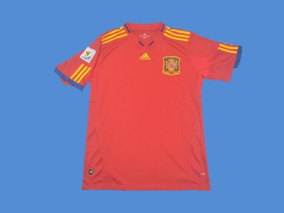 2010 Espagne Domicile Maillot