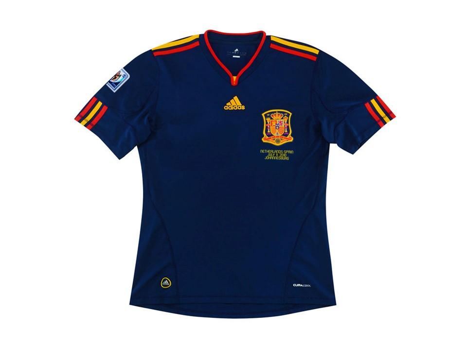 2010 Espagne Exterieur Chemise Espaa Final Coupe du Monde