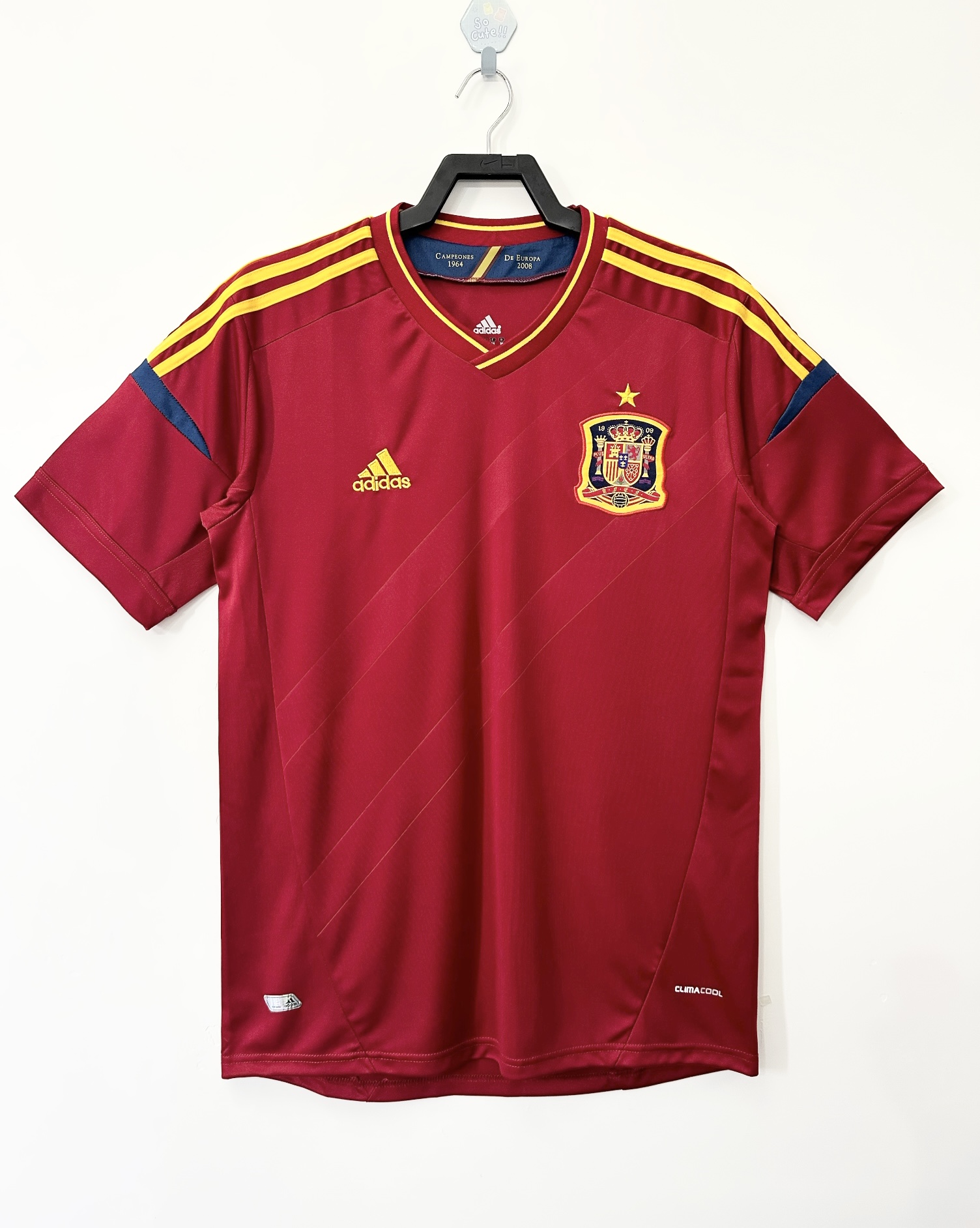 2012 Spain Home Jersey