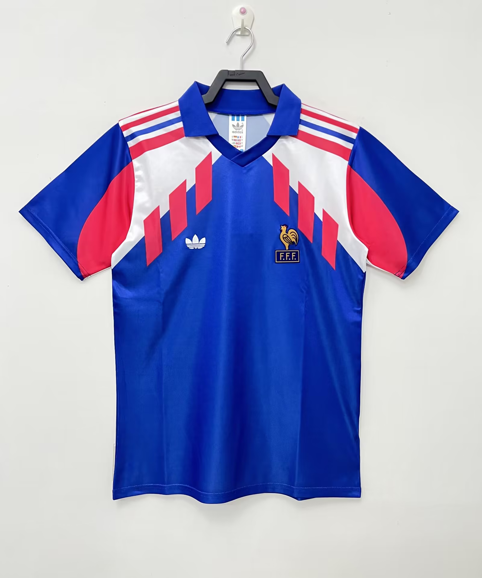 1990 France Home Jersey