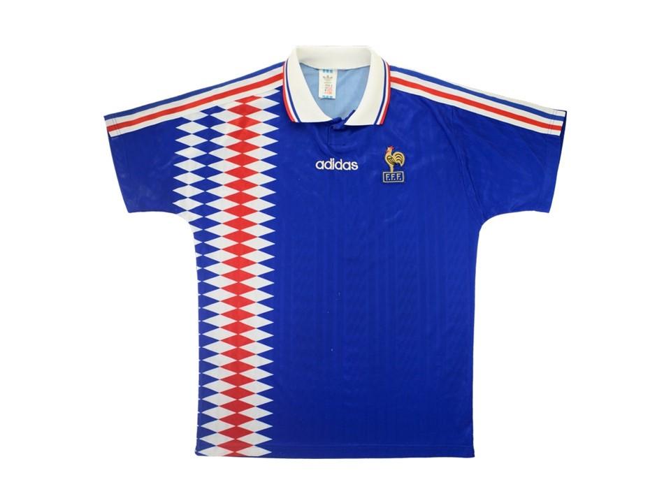 1994 France Domicile Maillot