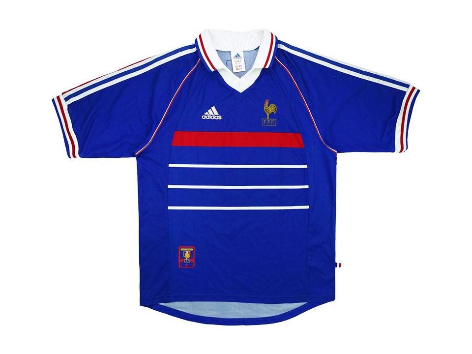 1998 France Domicile Maillot