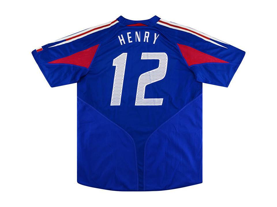 2004 06 France Domicile Maillot Henry #12