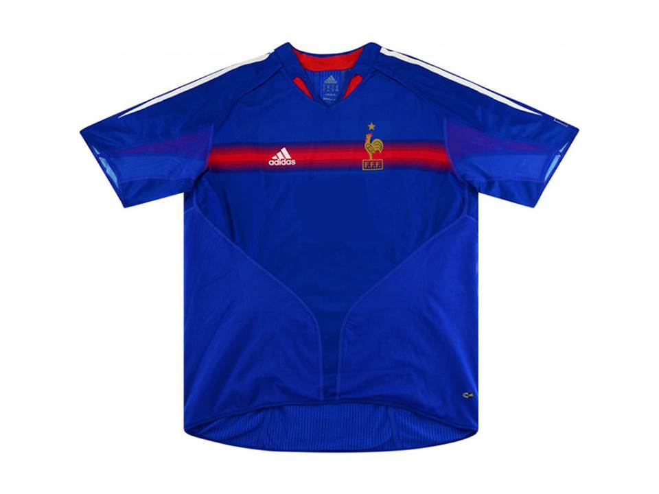 2004 2006 France Home Jersey