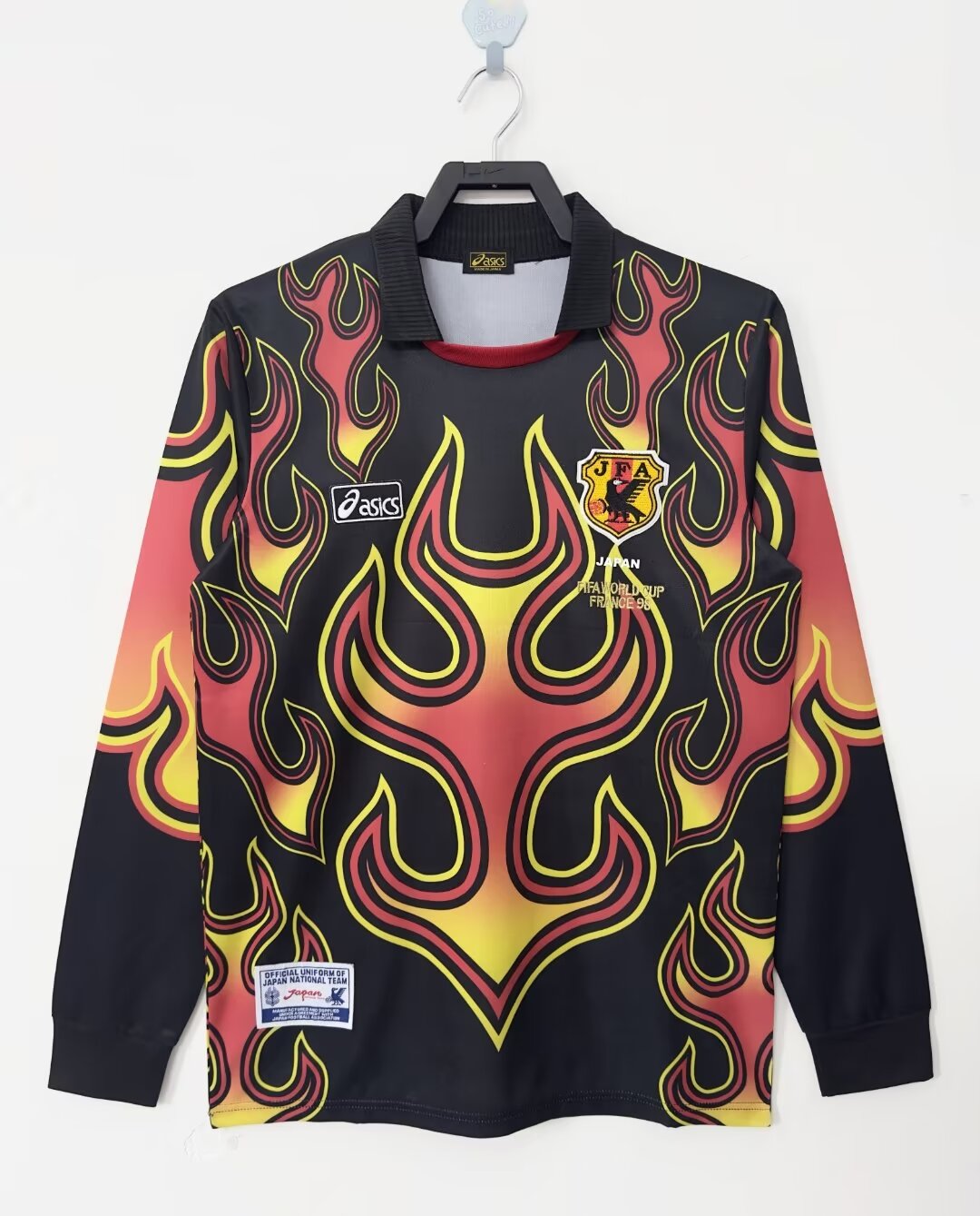 1998 Japon Gardien Manches Longues Maillot