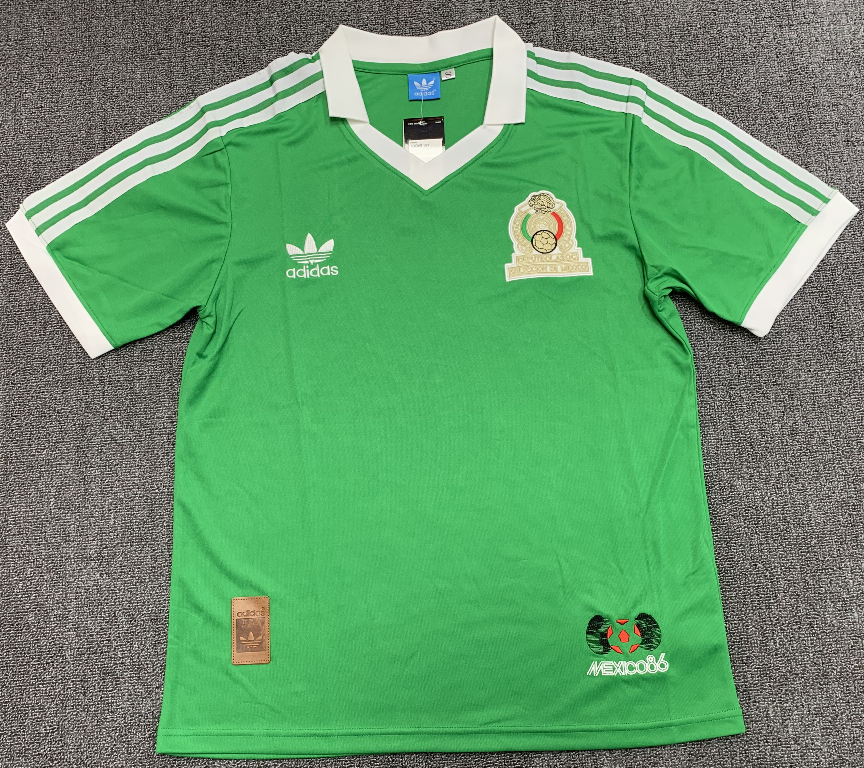 1986 Mexique Domicile Maillot