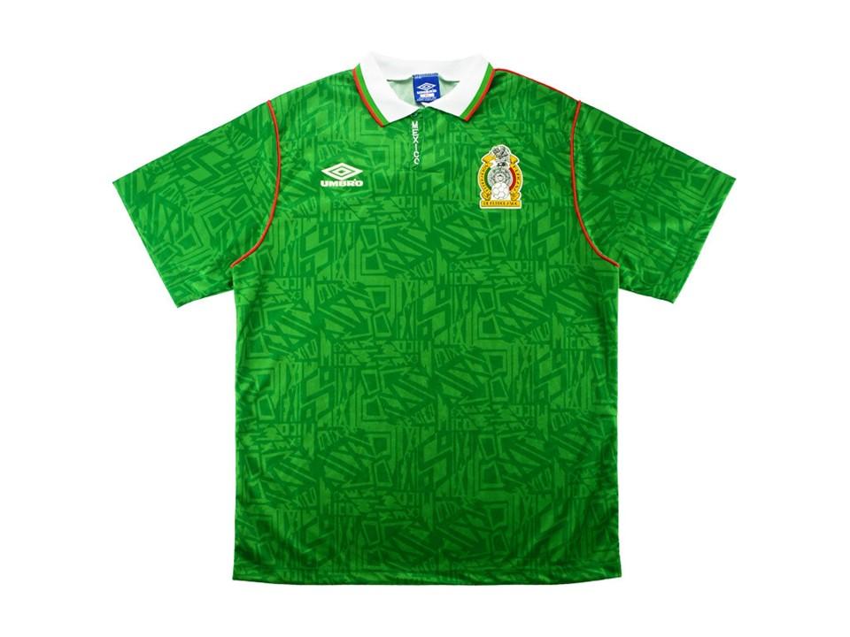 1994 Mexique Domicile Chemise  Coupe du Monde