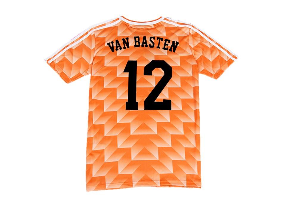 1988 Netherlands Home Shirt Van Basten #12