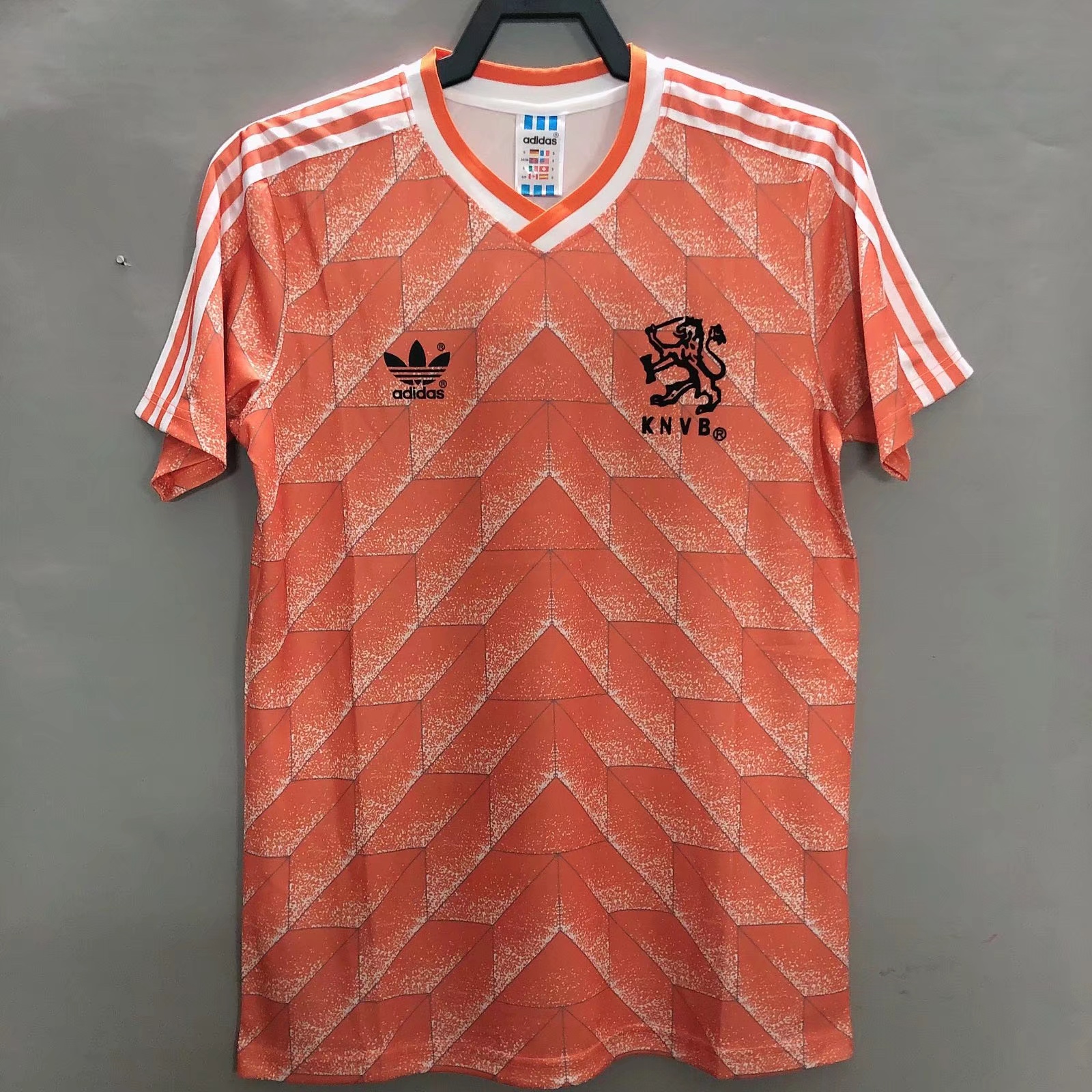 1988 Pays Bas Domicile Maillot