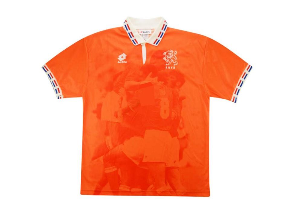 1996 Pays-Bas Domicile Chemise