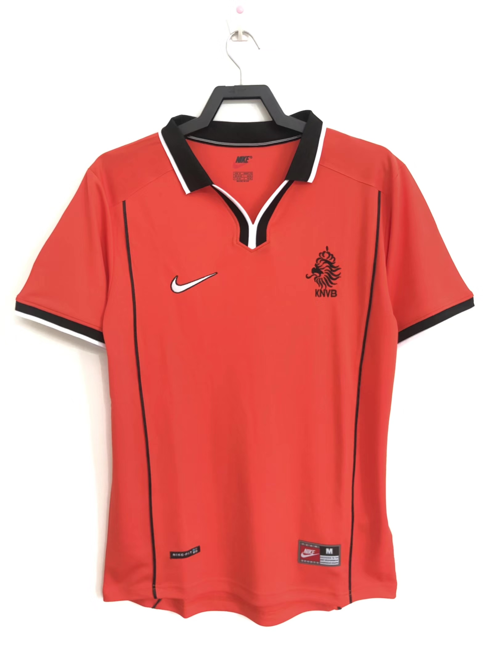 1998 Pays Bas Domicile Maillot