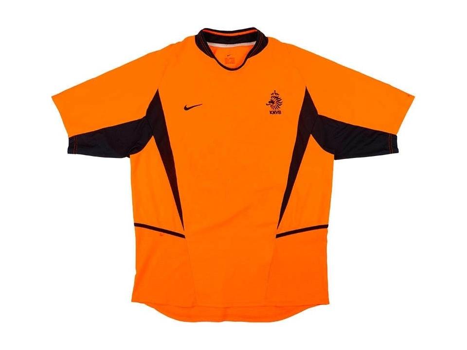 2002 Pays-Bas Domicile Chemise