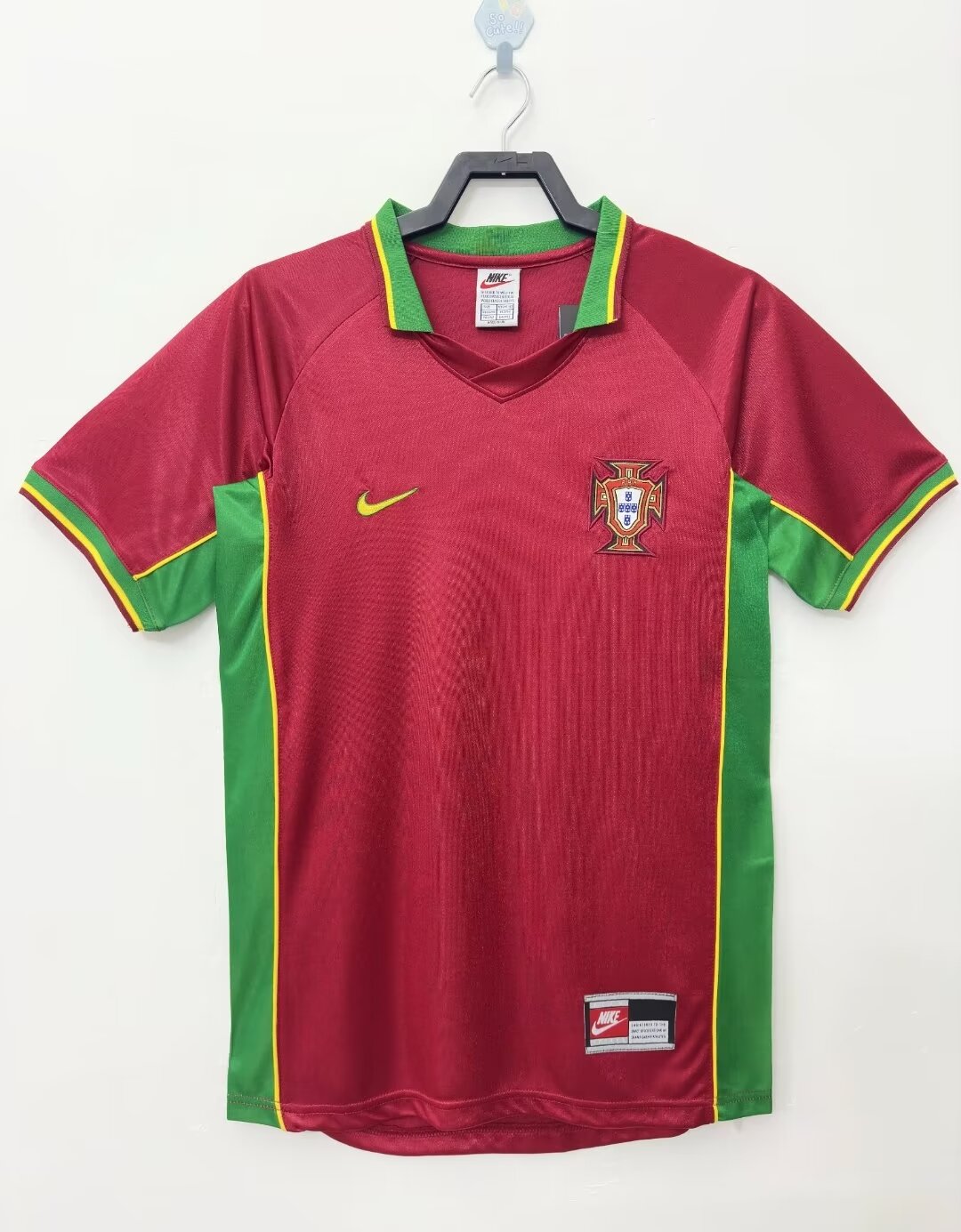 1998 Portugal Home Jersey