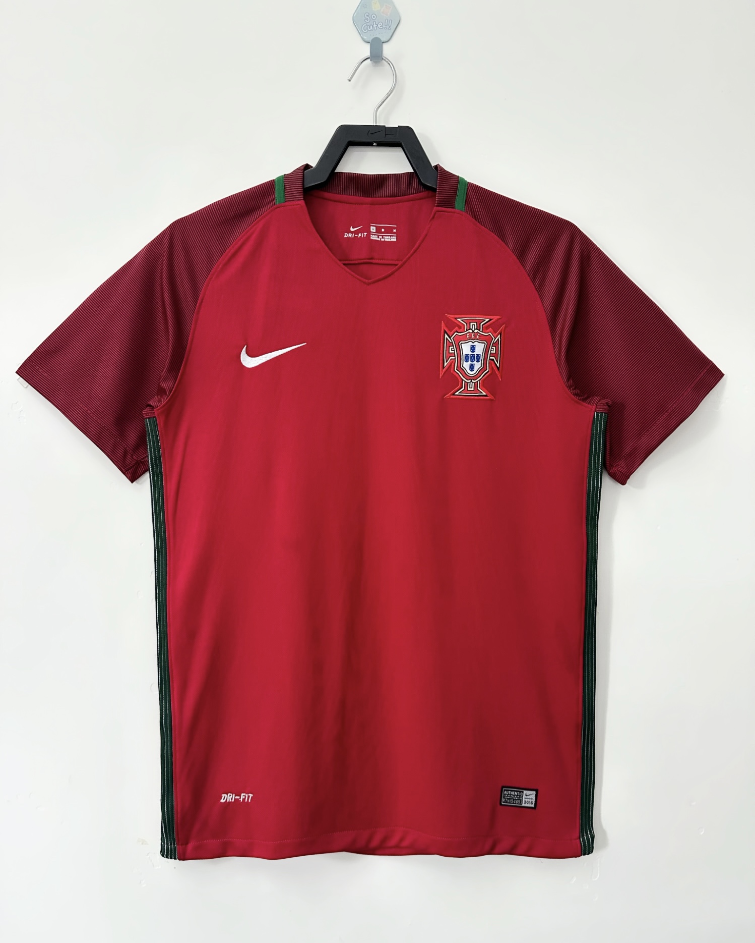 2016 Portugal Home Jersey