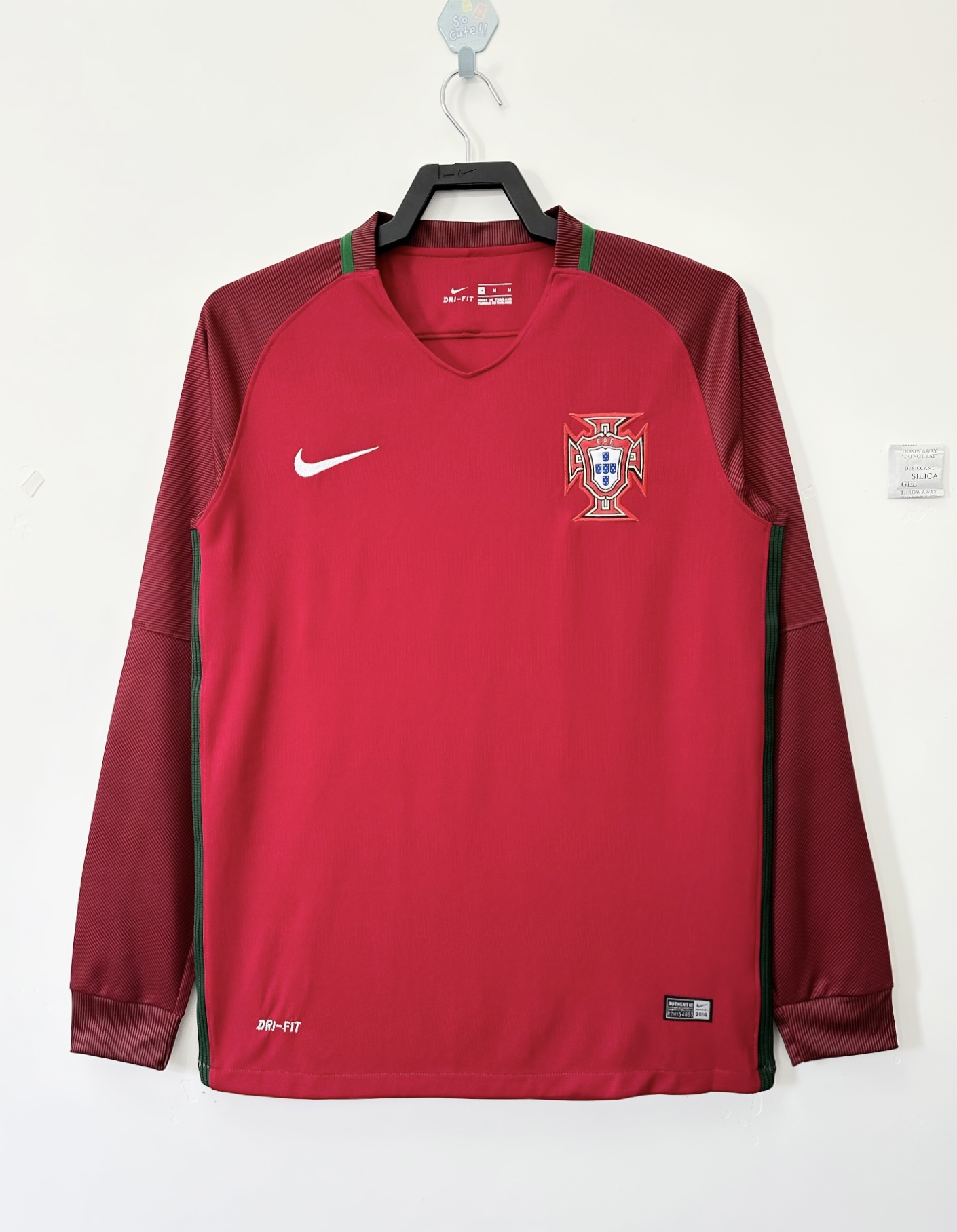 2016 Portugal Home Long Sleeves Jersey