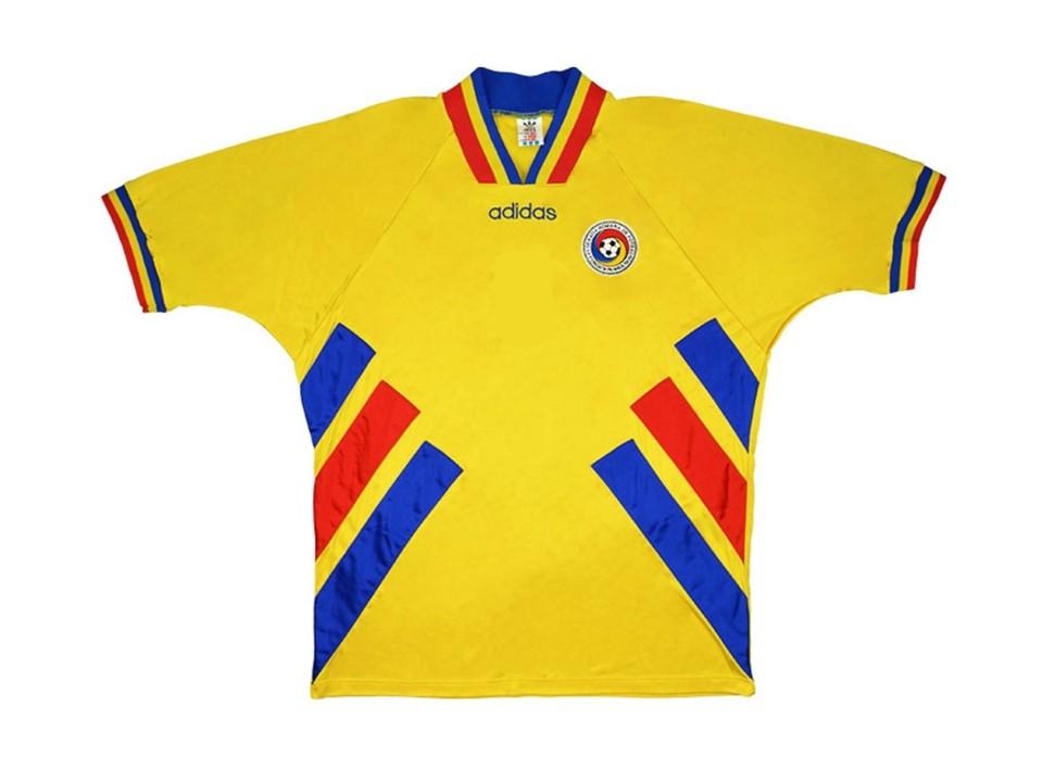 1994 Romania Domicile Chemise  Coupe du Monde