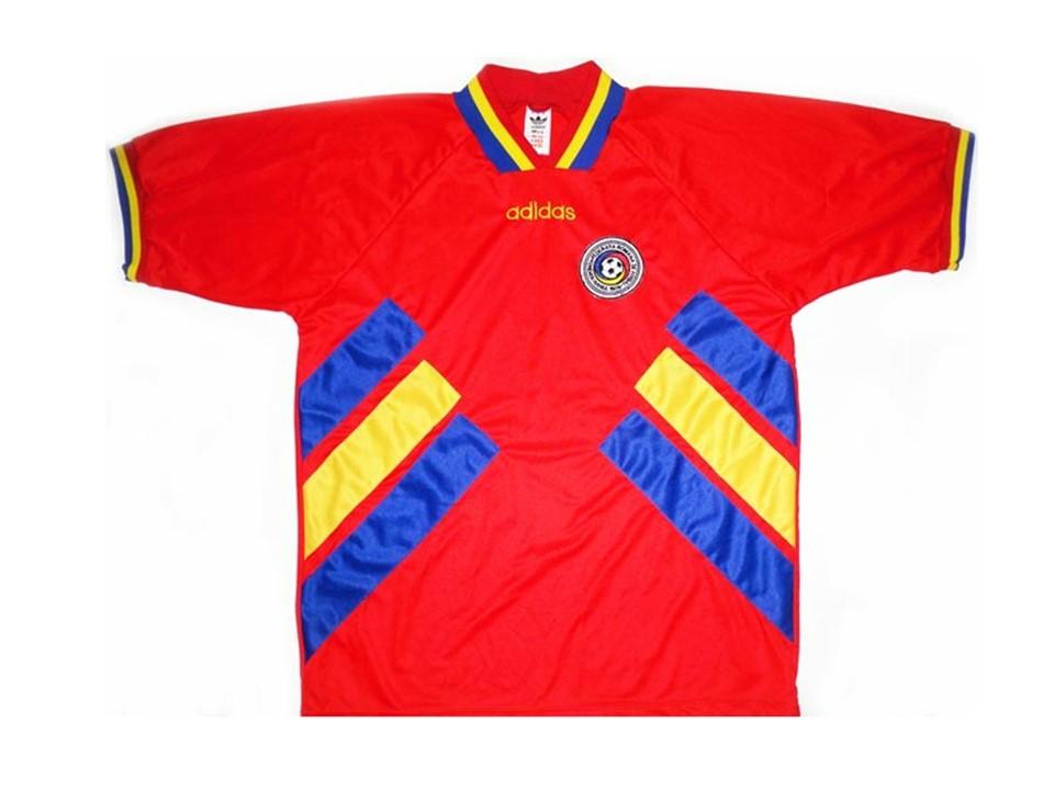 1994 Romania Exterieur Chemise  Coupe du Monde