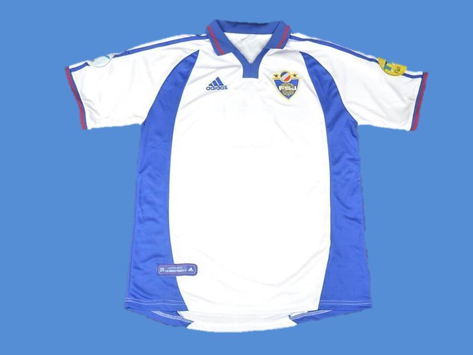 2000 Yougoslavie Exterieur Maillot Coupe d'Europe