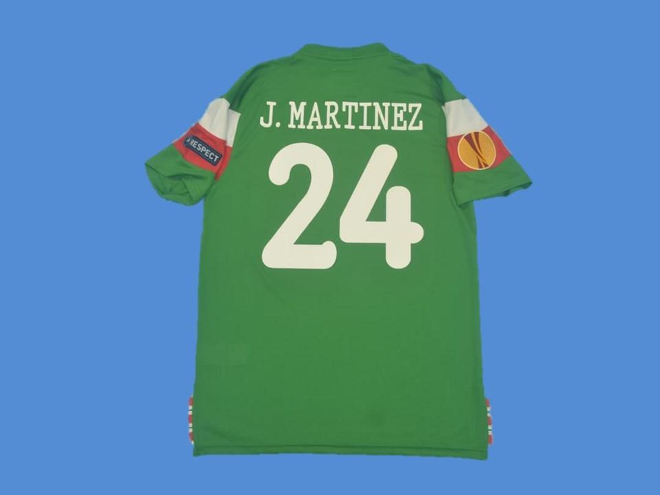 2011 2012 Athletic Bilbao Away Jersey Javi Martinez #24 Uefa Final