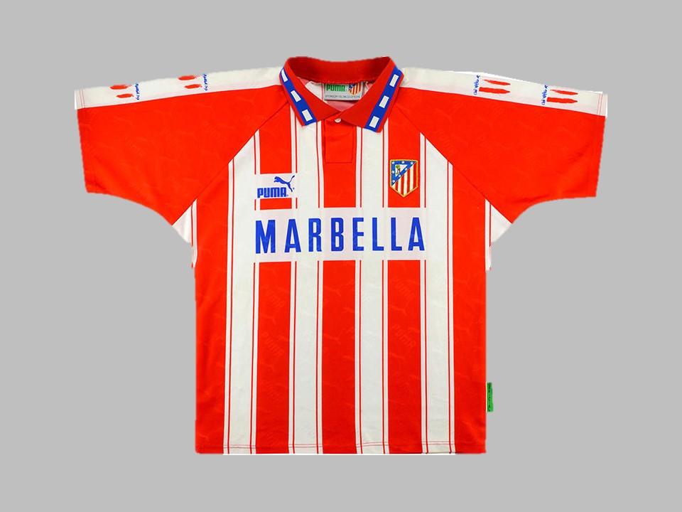 1994 1995 Atletico Madrid Domicile Chemise