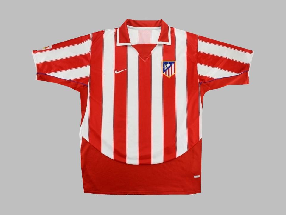 2003 2004 Atletico Madrid Domicile Chemise