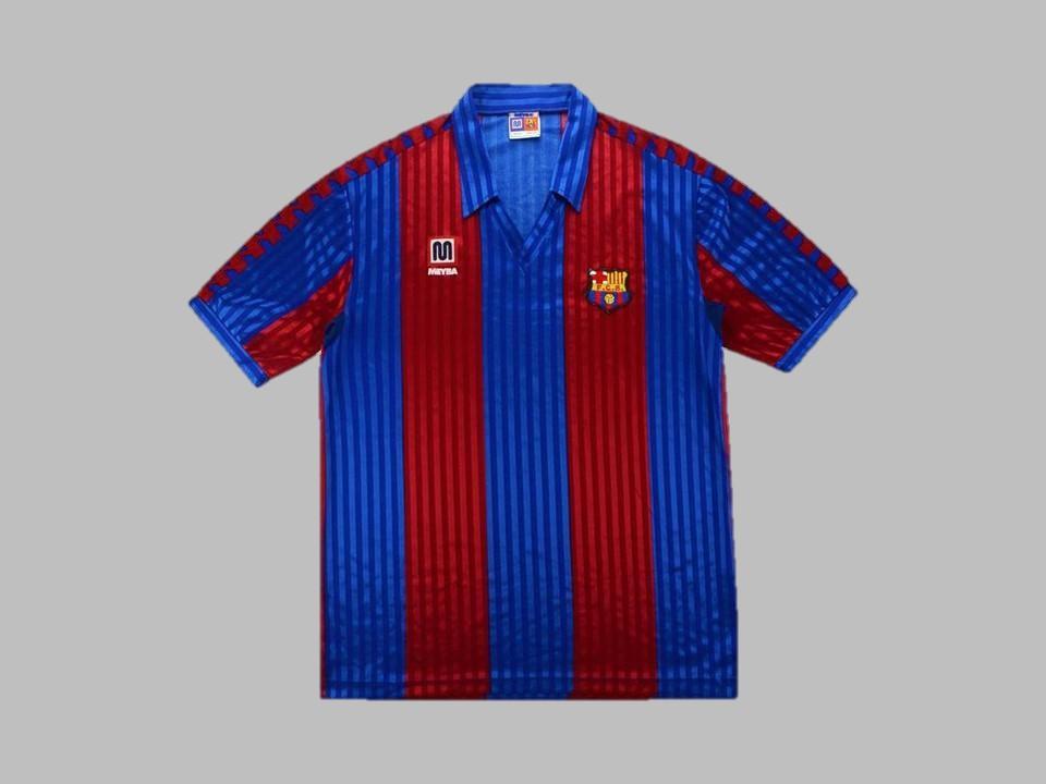 1991 1992 Barcelone Domicile Chemise