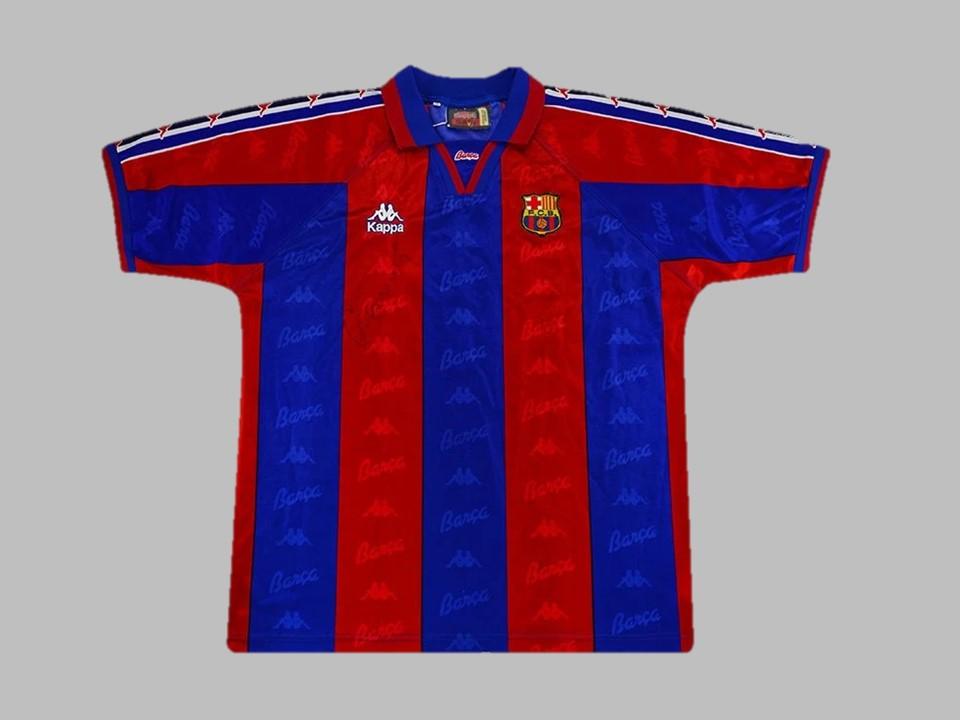 1996 1997 Barcelona Home Shirt