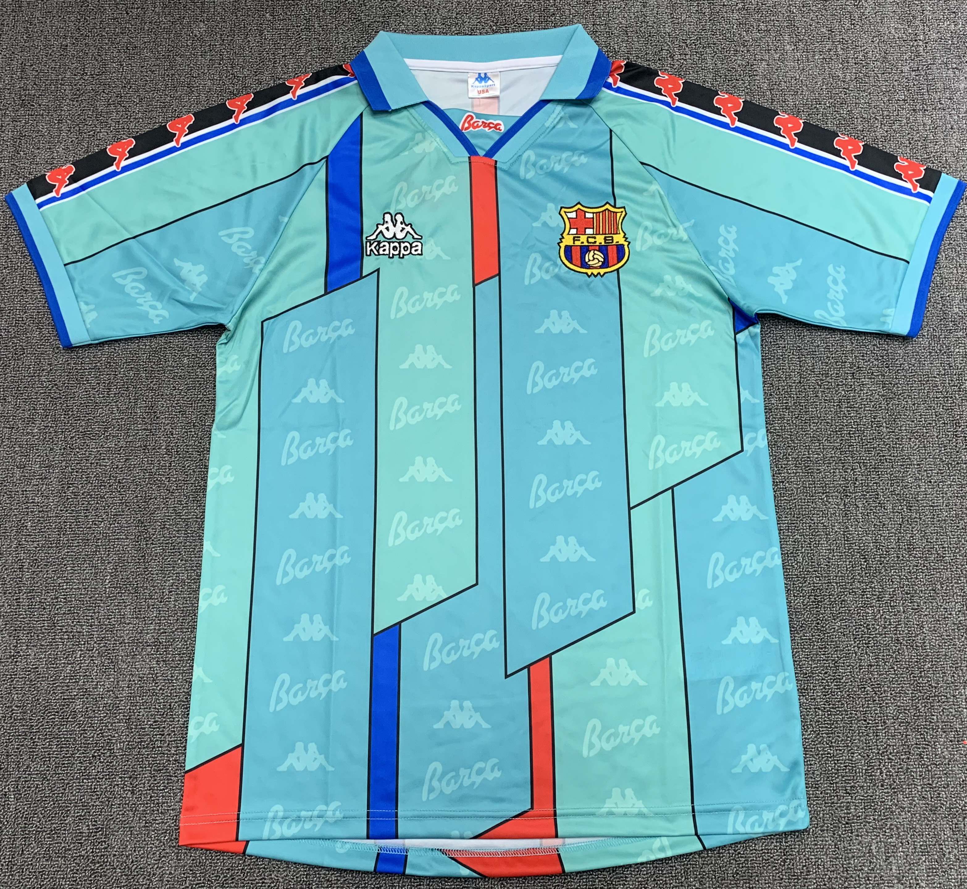 1996-1997 Barcelone Exterieur Maillot