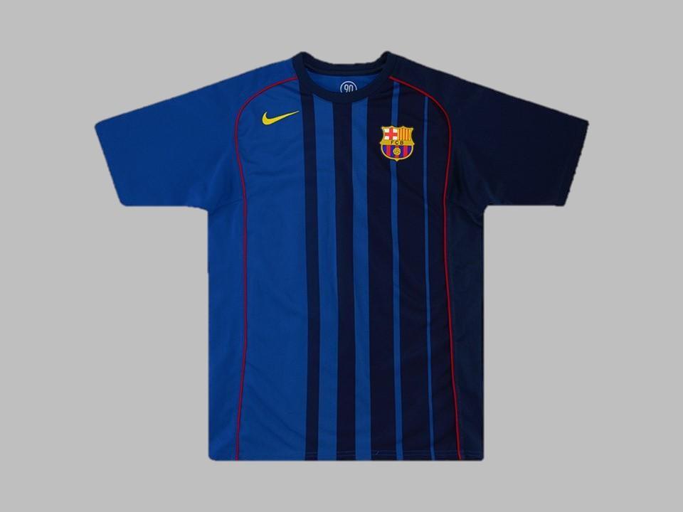 2004 2005 Barcelona Away Shirt