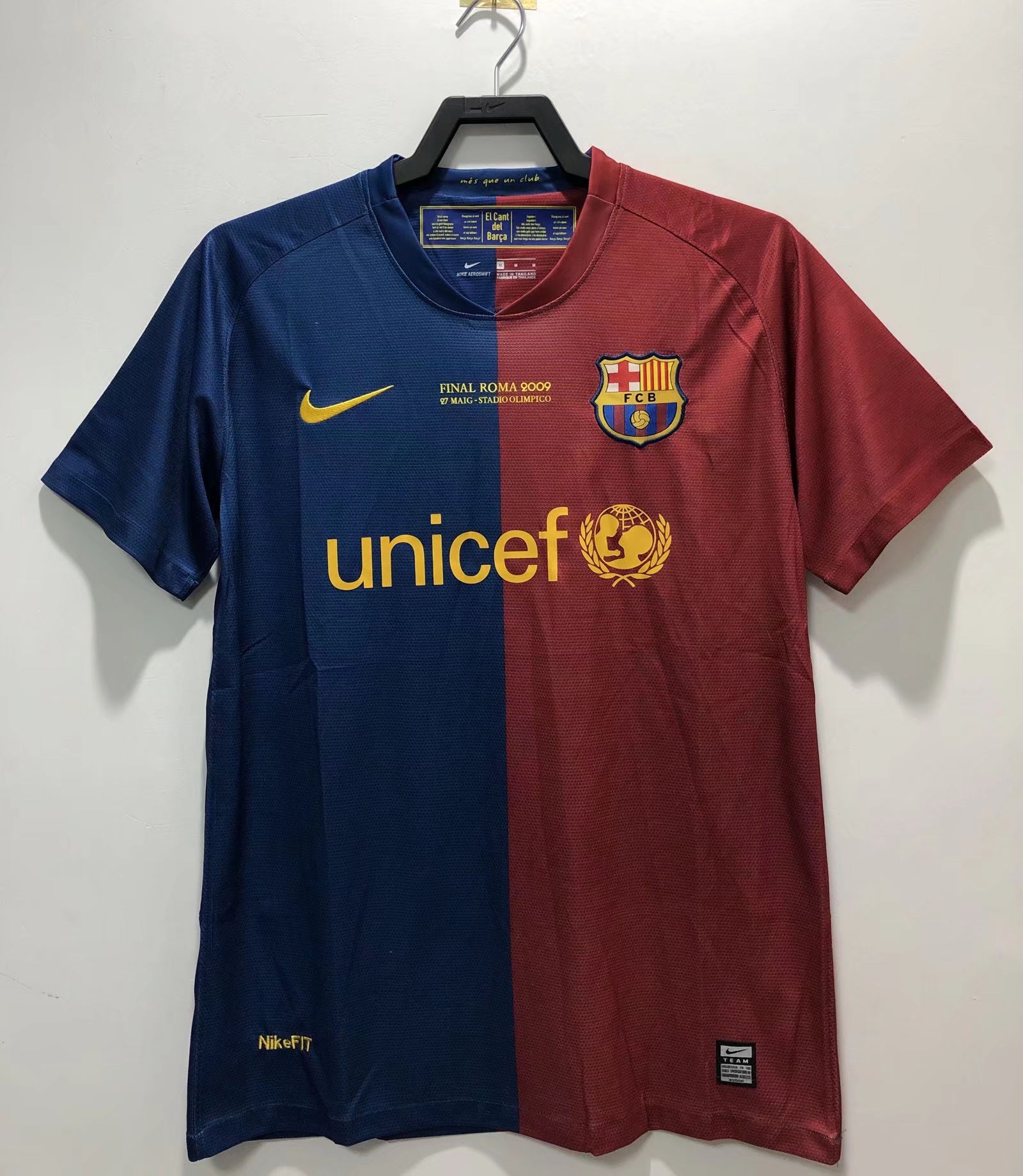 2008-2009 Barcelone Domicile Maillot