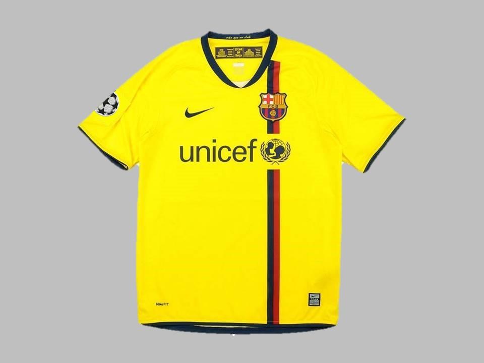 2008 2009 Barcelona Away Shirt