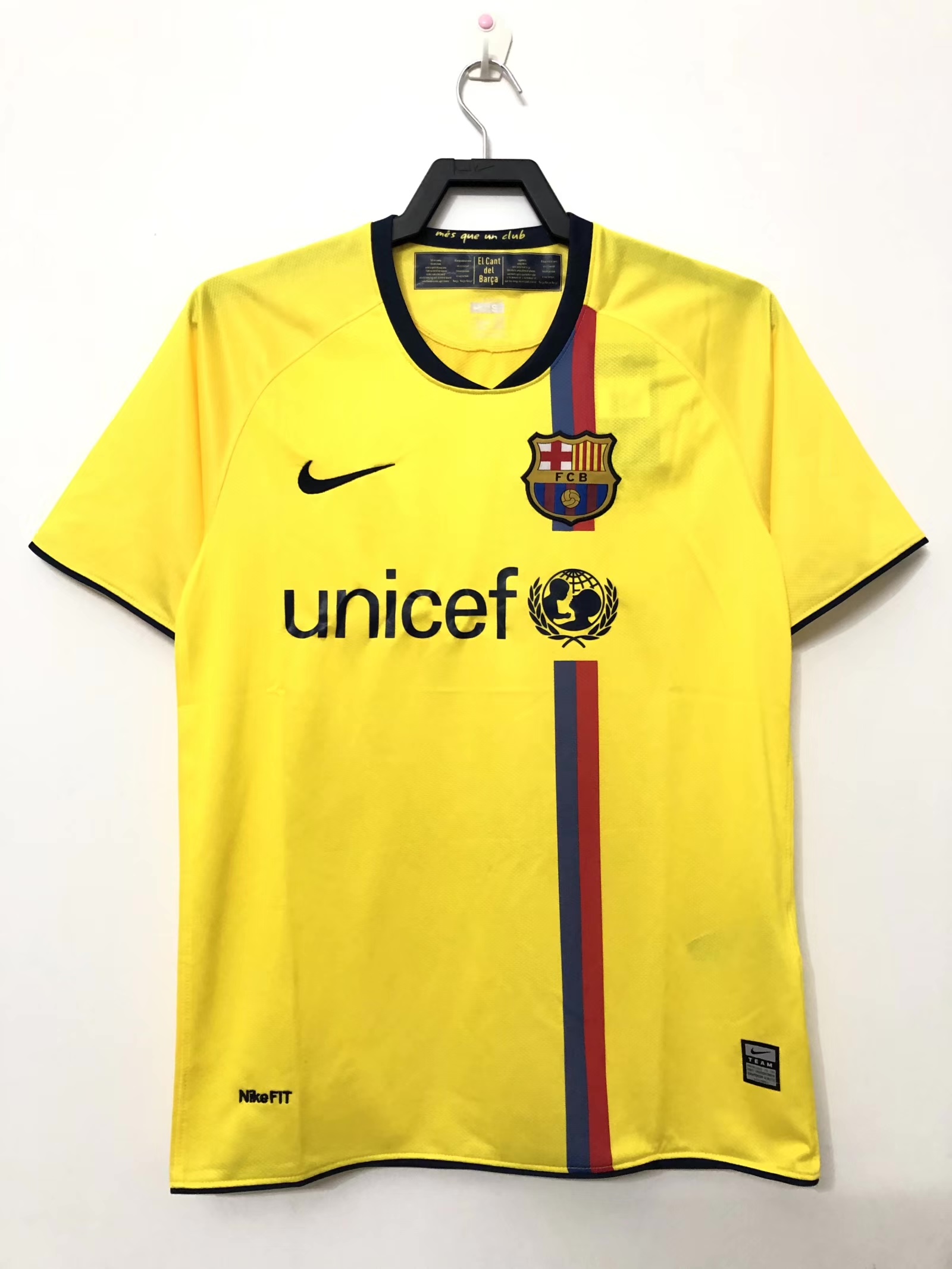 2008-2009 Barcelone Exterieur Maillot