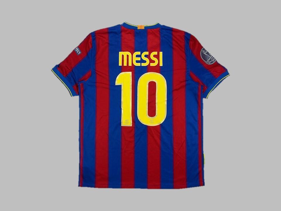 2009 2010 Barcelone Domicile Chemise Messi #10