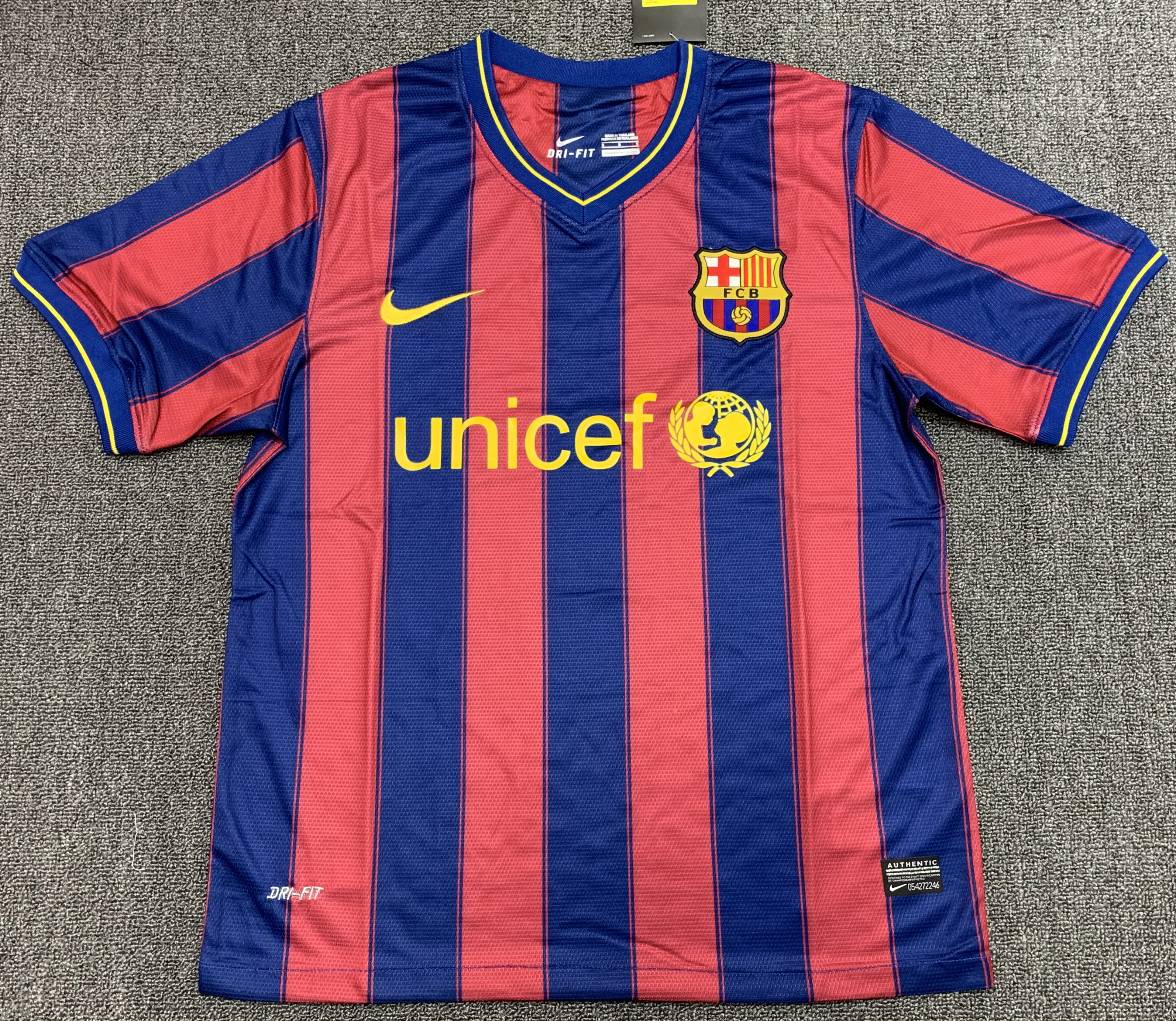 2009-2010 Barcelone Domicile Maillot