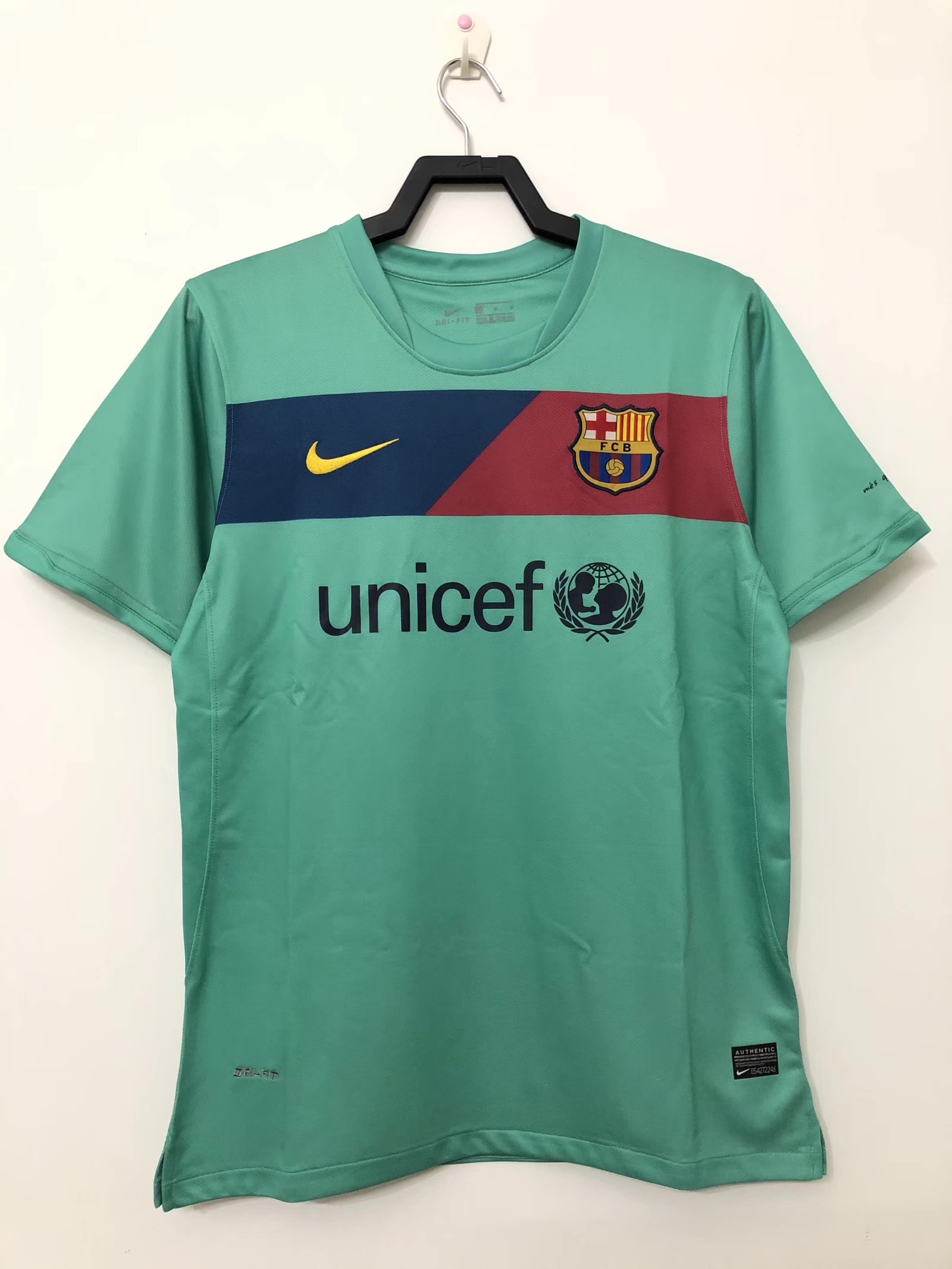 2010-2011 Barcelone Exterieur Maillot