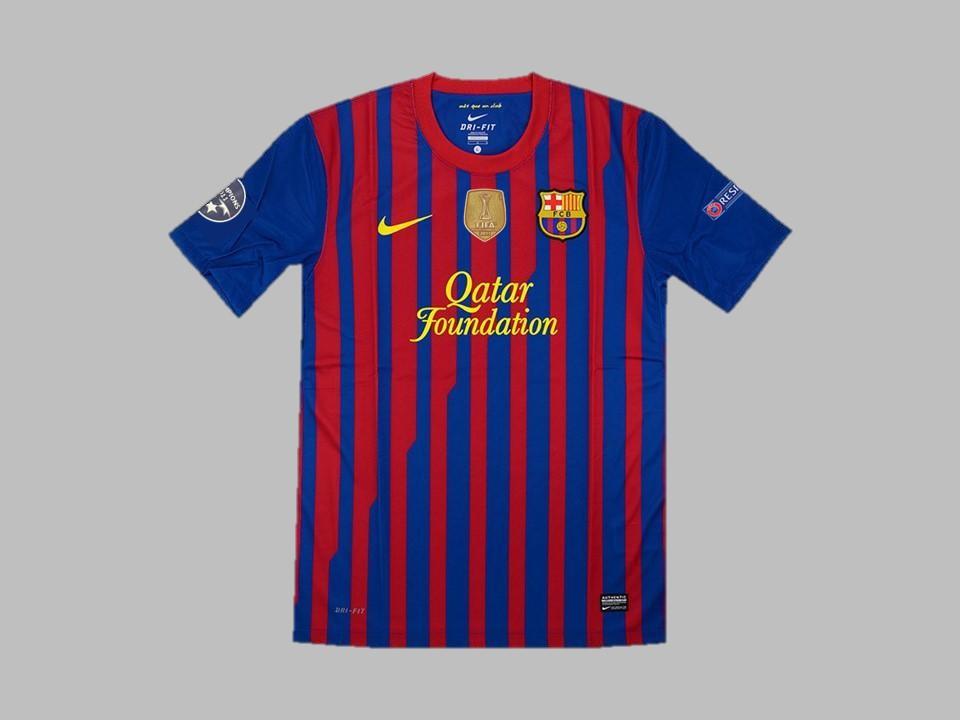 2011 2012 Barcelone Domicile Chemise