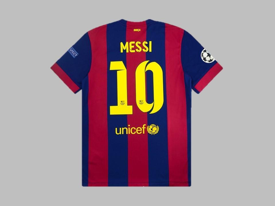 2014 2015 Barcelona Home Shirt Messi #10