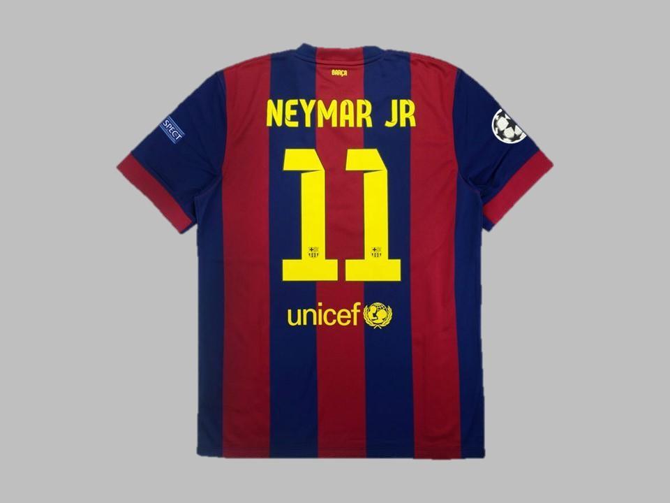 2014 2015 Barcelona Home Shirt Neymar Jr #11