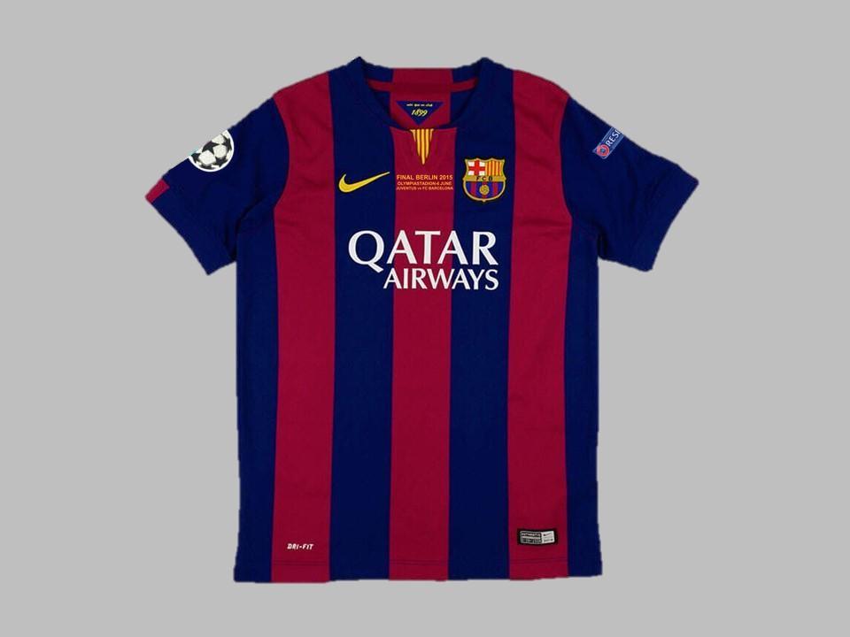 2014 2015 Barcelone Domicile Chemise