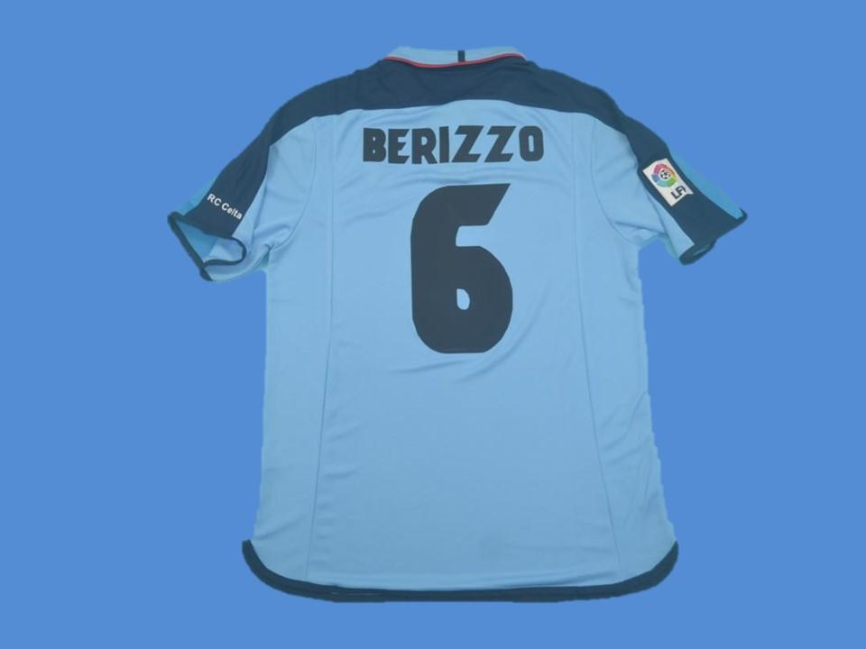 2003 2004 Celta Vigo Home Jersey Berizzo #6