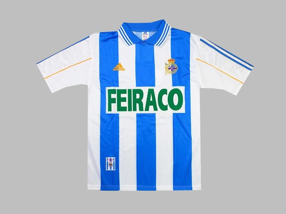 1999 2000 Deportivo Home Shirt