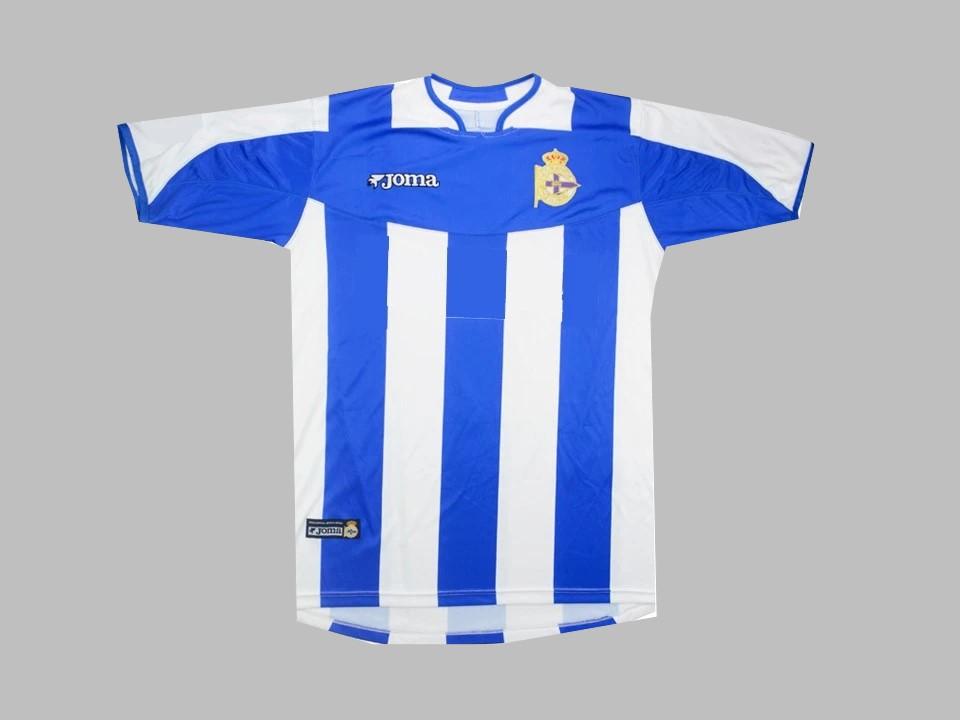 2003 2004 Deportivo Domicile Chemise