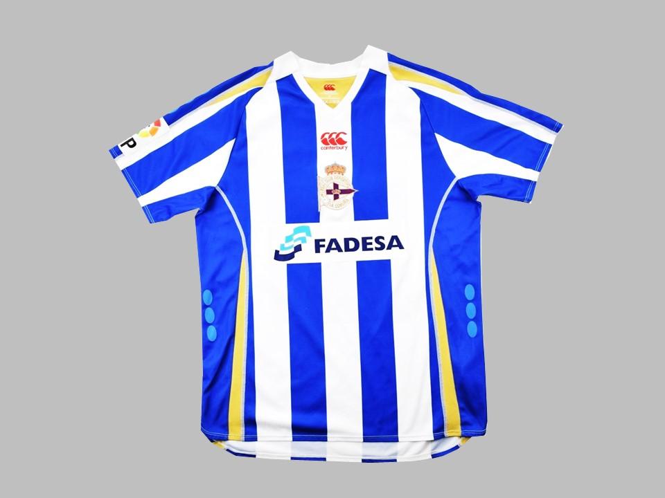 2007 2008 Deportivo Domicile Chemise