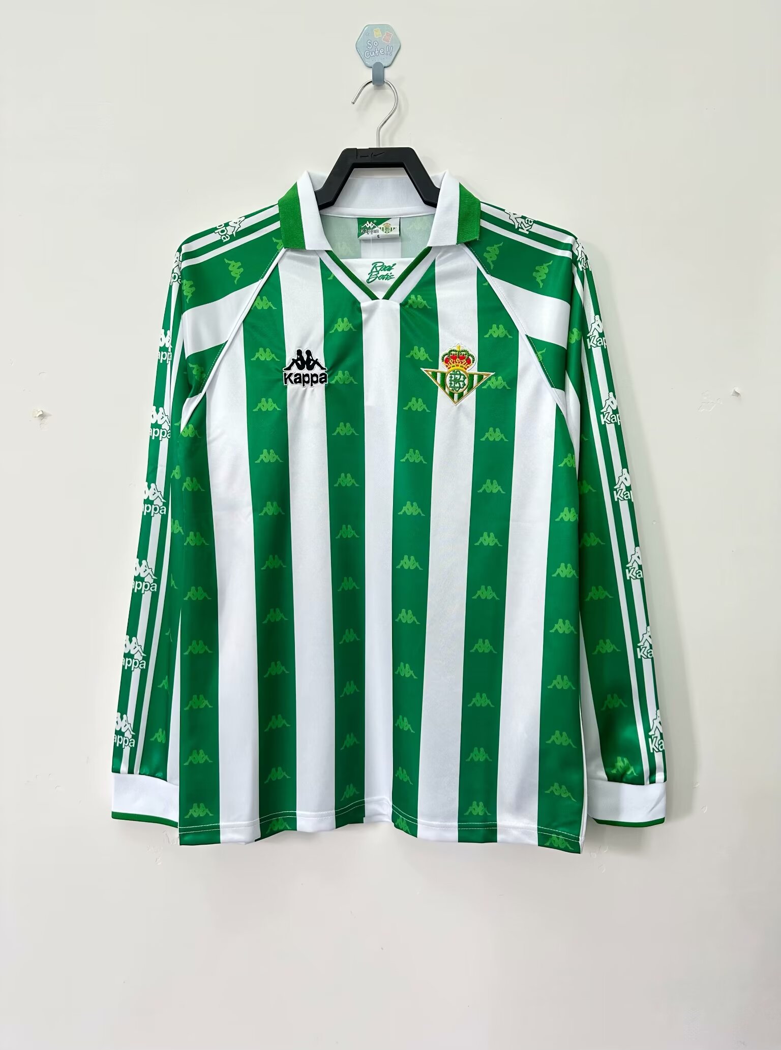 1995-1997 Real Betis Home Long Sleeves Jersey