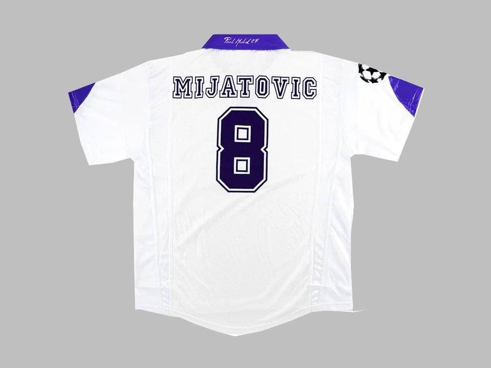 1997/1998 Real Madrid Home Shirt Mijatovic #8