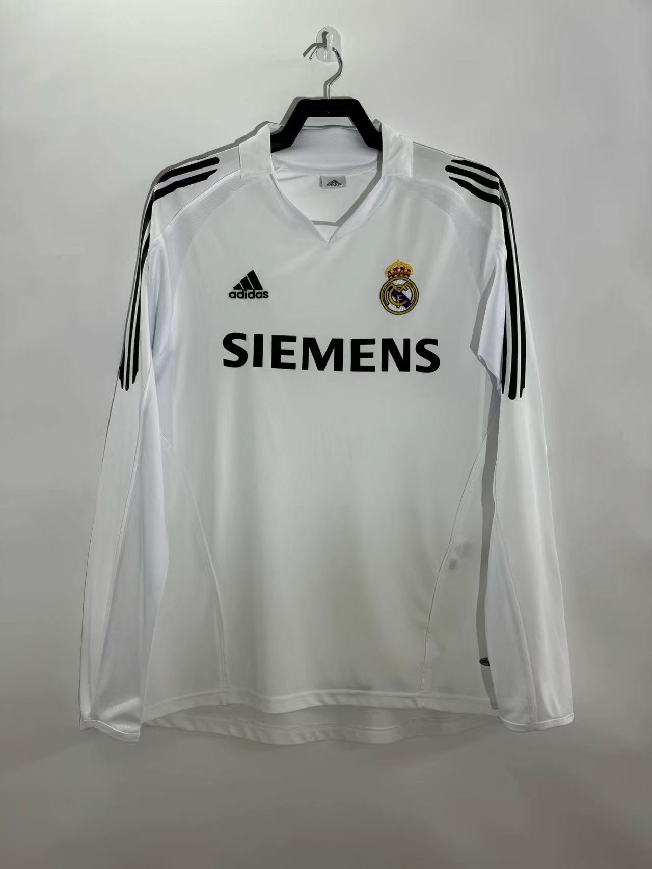 2005-2006 Real Madrid Home Long Sleeves Jersey